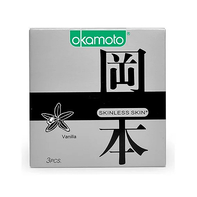 Okamoto Vanilla 3pcs / ស្រោមអនាម័យ